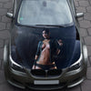 Sexy Girl Katana Hood Wrap – Custom Vinyl Decal for Cars, Trucks & SUVs