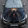 Skeletal Grim Reaper Hood Wrap – Custom Vinyl Decal for Cars, Trucks & SUVs