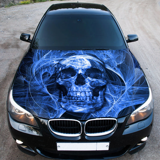 Skull Hood / Bonnet Wrap – Custom Vinyl Decal for Cars, Trucks & SUVs