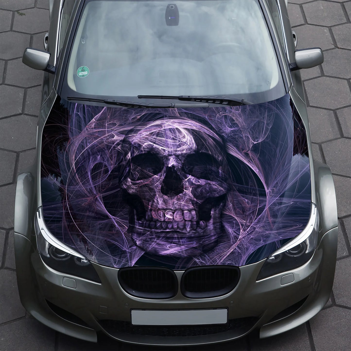Skull Evil Hood Wrap – Custom Vinyl Decal for Cars, Trucks & SUVs