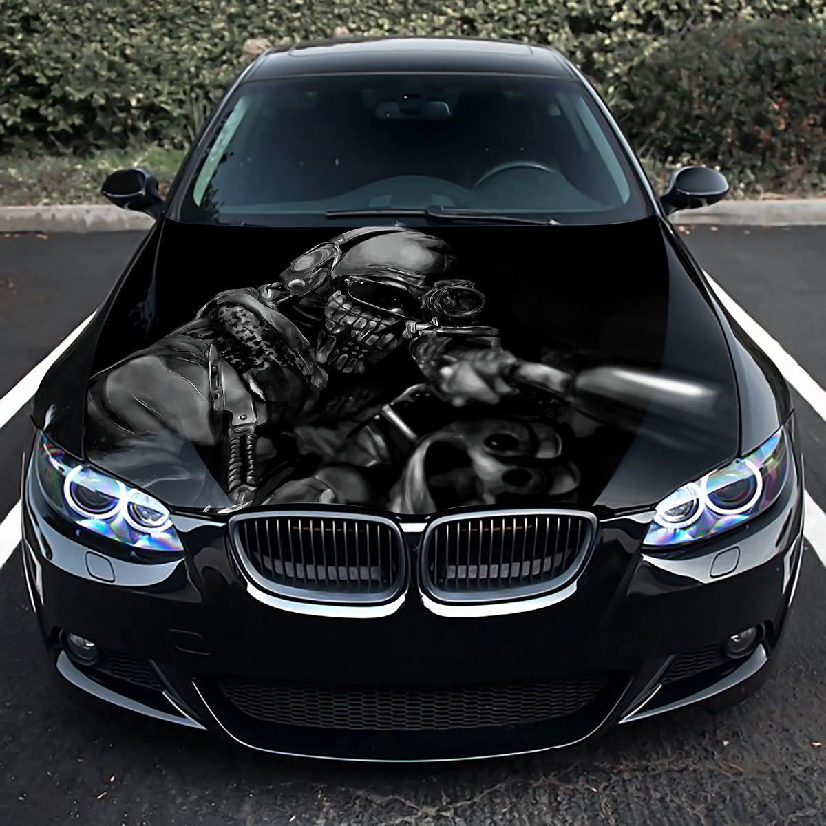 Sniper Soldier Hood Wrap – Custom Vinyl Decal for Cars, Trucks & SUVs