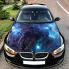Space Galaxy Hood Wrap – Custom Vinyl Decal for Cars, Trucks & SUVs