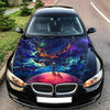 Space Galaxy Hood Wrap – Custom Vinyl Decal for Cars, Trucks & SUVs