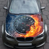 Speedometer Hood Wrap – Custom Vinyl Decal for Cars, Trucks & SUVs