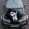 Vampire Girl Hood Wrap – Custom Vinyl Decal for Cars, Trucks & SUVs