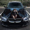 Vampire Queen Hood Wrap – Custom Vinyl Decal for Cars, Trucks & SUVs