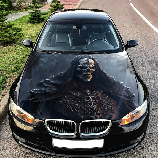 Warlock Hood Wrap – Custom Vinyl Decal for Cars, Trucks & SUVs