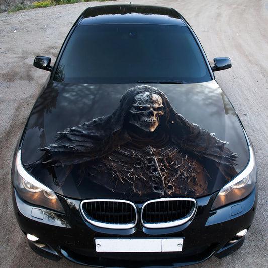 Warlock Hood Wrap – Custom Vinyl Decal for Cars, Trucks & SUVs