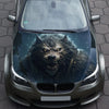 Werewolf Hood Wrap – Custom Vinyl Decal for Cars, Trucks & SUVs