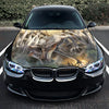 White Dragon Hood Wrap – Custom Vinyl Decal for Cars, Trucks & SUVs