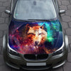 Wolf Abstract Hood Wrap – Custom Vinyl Decal for Cars, Trucks & SUVs X