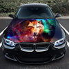 Wolf Abstract Hood Wrap – Custom Vinyl Decal for Cars, Trucks & SUVs X