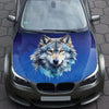 Wolf Clipart Hood Wrap – Custom Vinyl Decal for Cars, Trucks & SUVs